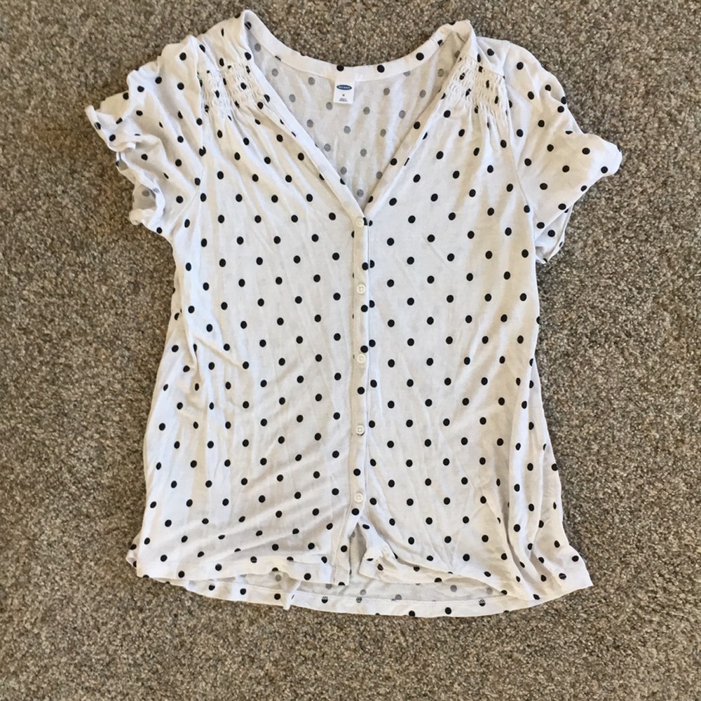 Polka dot shirt